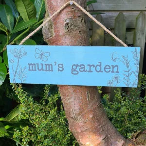 Outdoor Decor - Mum's Garden Hanging Sign