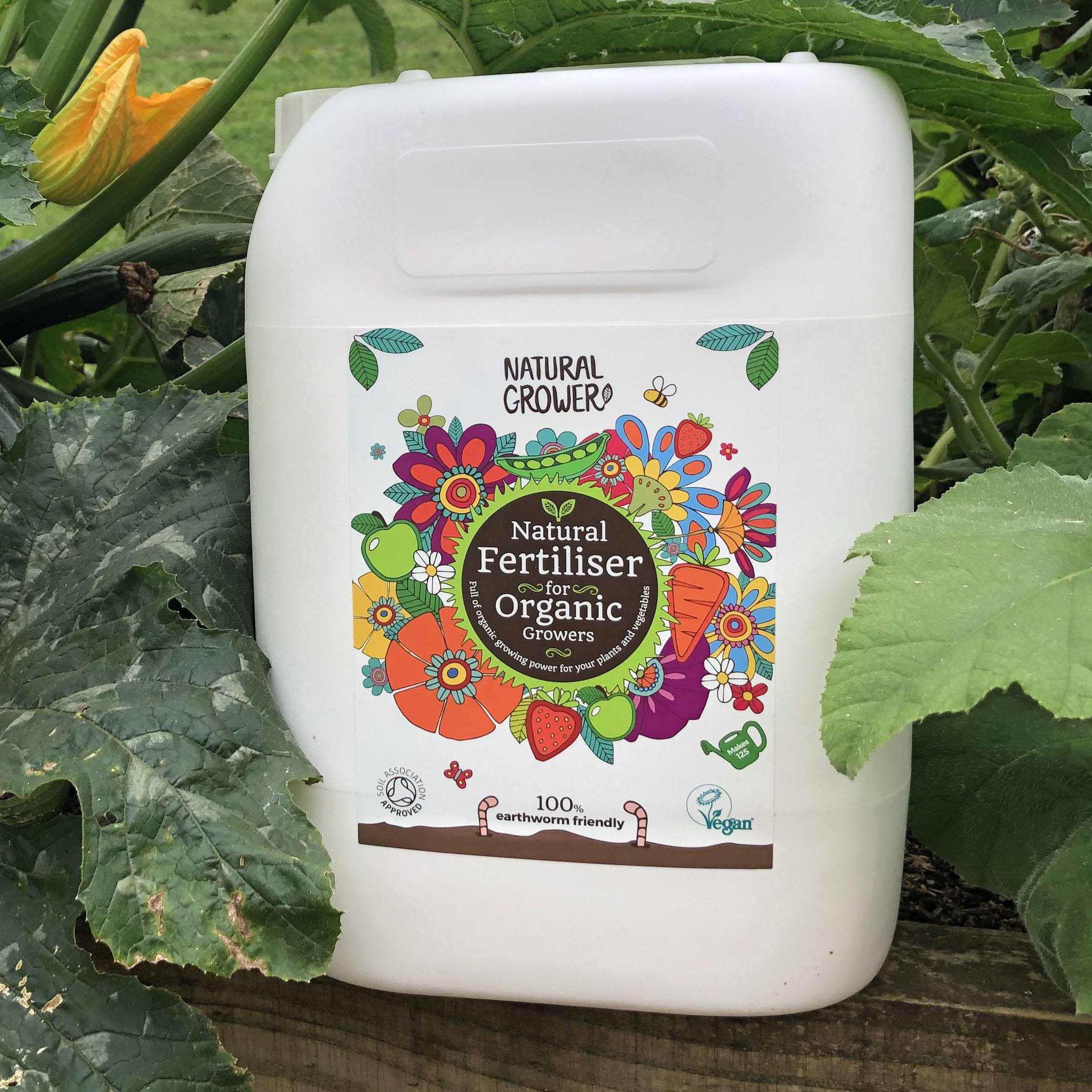 Natural Grower - Natural Fertiliser for Organic Growers (10 Litres)