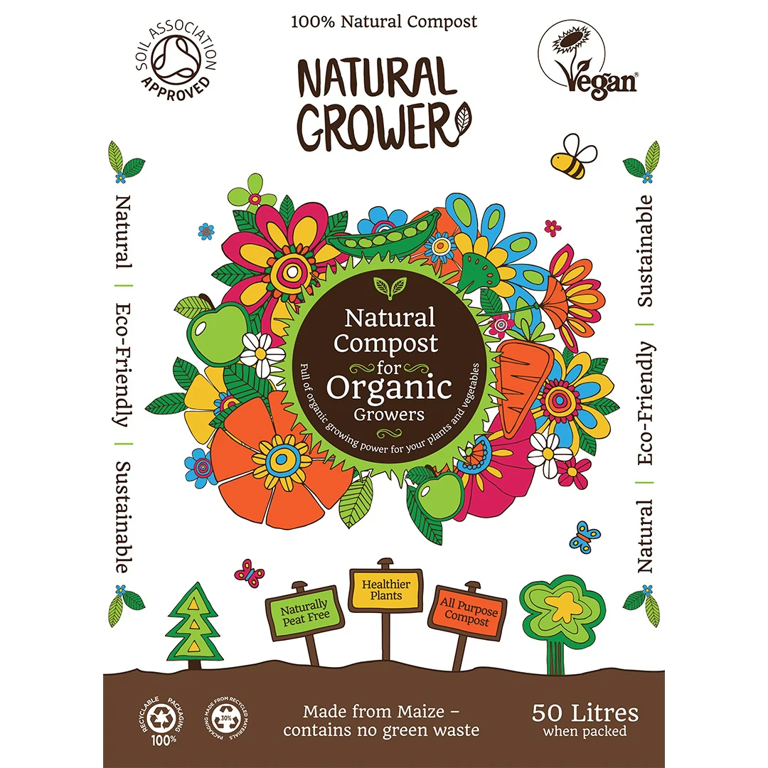 Natural Grower - Peat Free Compost for Organic Growers (50 Litre) - Image 3