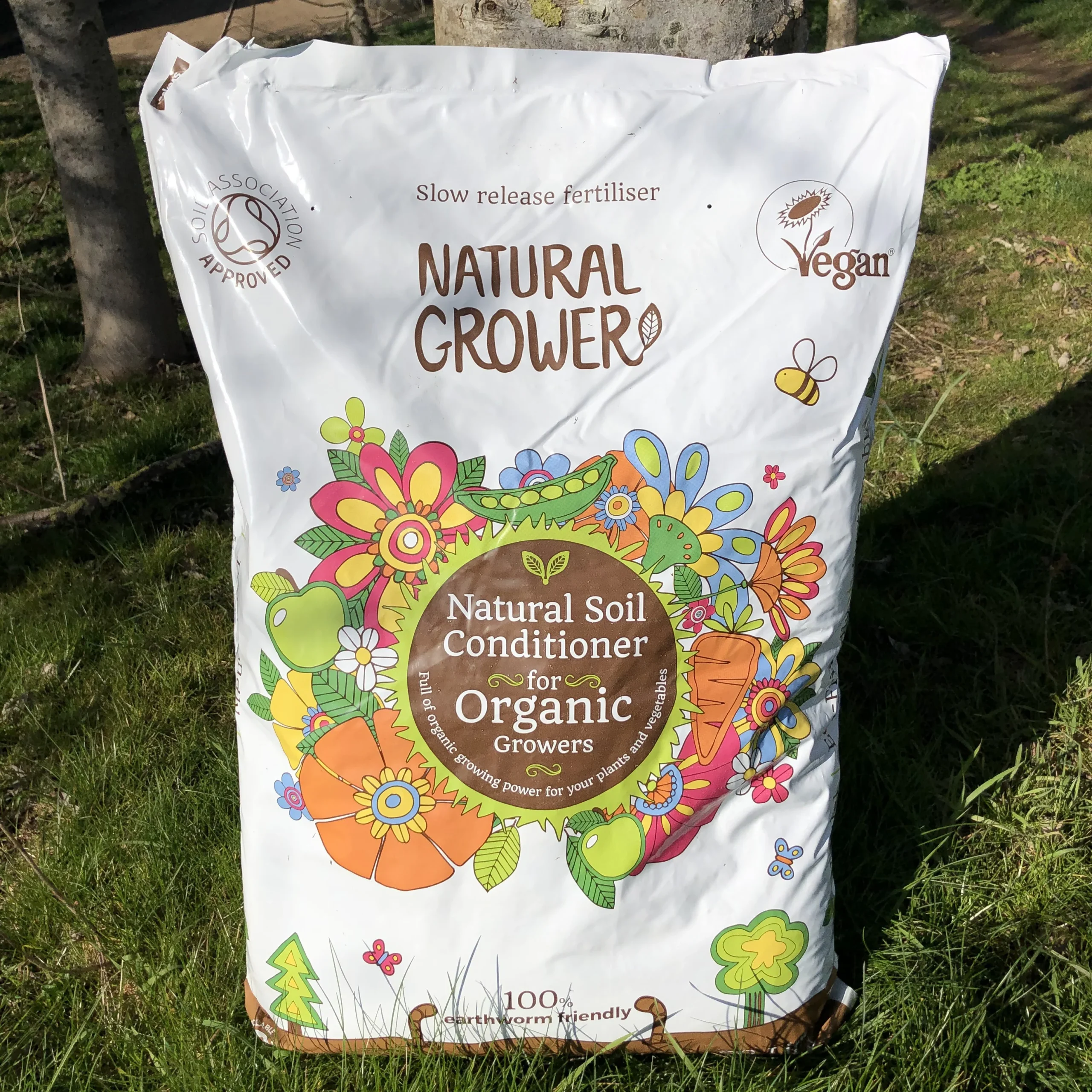 Natural Grower - Soil Conditioner and Fertiliser for Organic Growers (50 Litre)