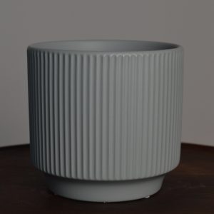 Blue Minimalist Ceramic Pot